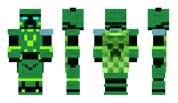 Minecraft skin IronSnoutX10K