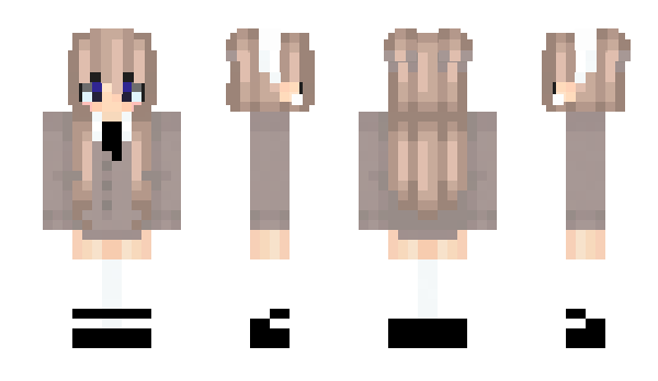 Minecraft skin WasabiiGiirl