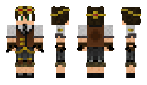 Minecraft skin Gingerbread___