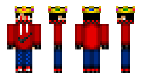 Minecraft skin Vampir007