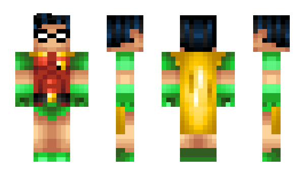 Minecraft skin Robin