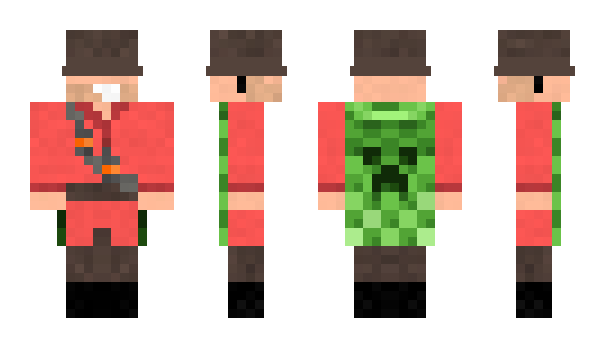 Minecraft skin SentryPilot