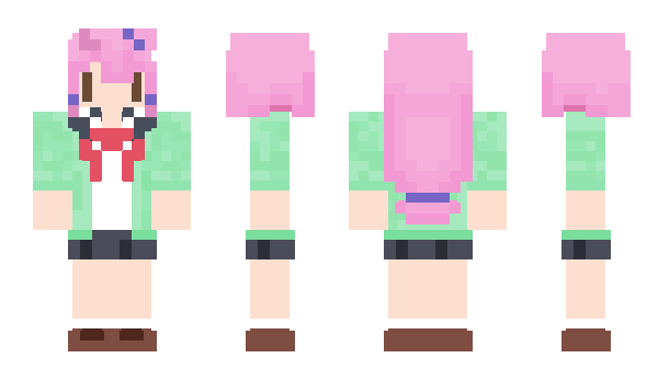 Minecraft skin DoraeMOON