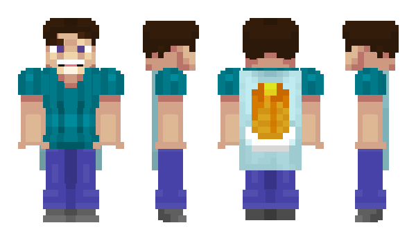 Minecraft скин по нику ScarySteve