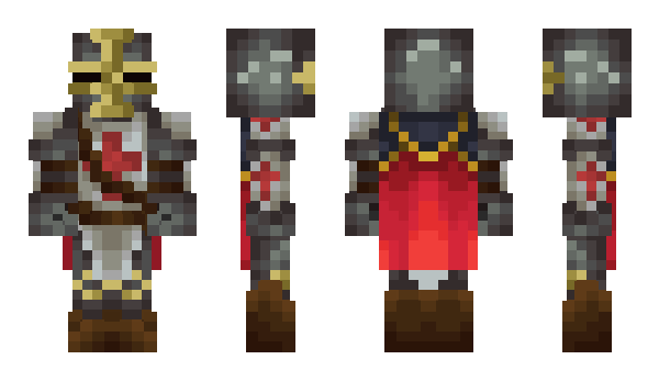 Minecraft skin FoxChest
