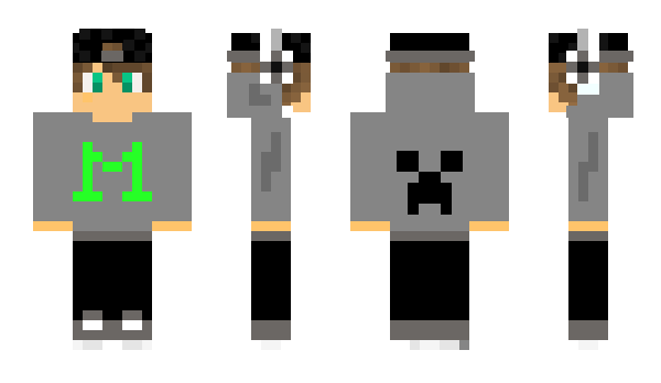 Minecraft skin MertUSTUNEL