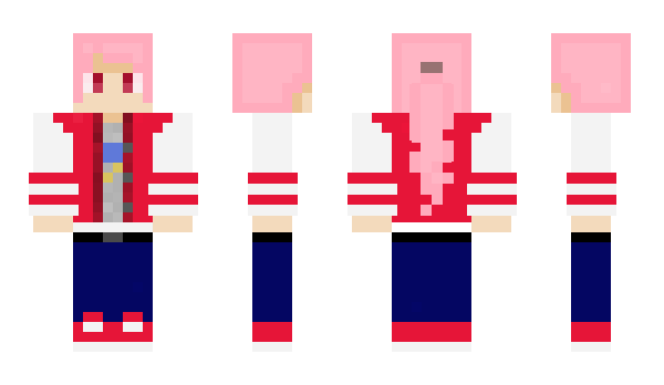 Minecraft skin Luvelli
