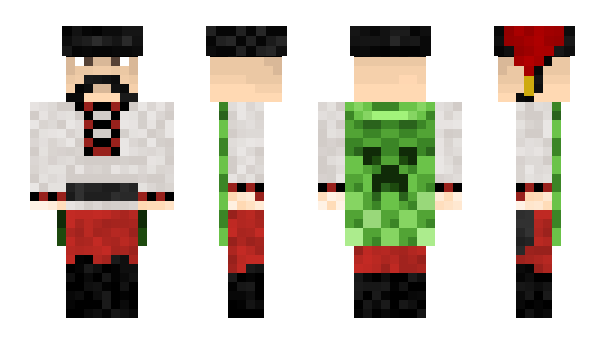 Minecraft skin Tyazhelo