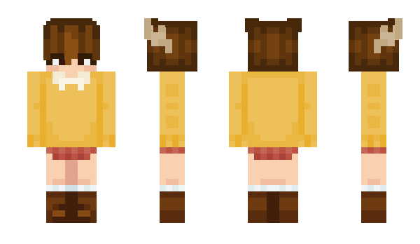 Minecraft skin Cloverus