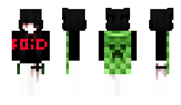 Minecraft скин по нику harmfulfoid