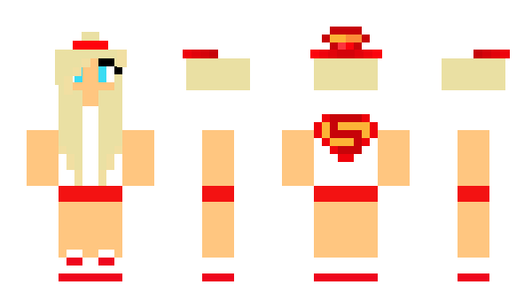 Minecraft skin monstergir