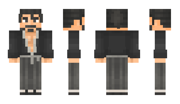 Minecraft skin BlueLong