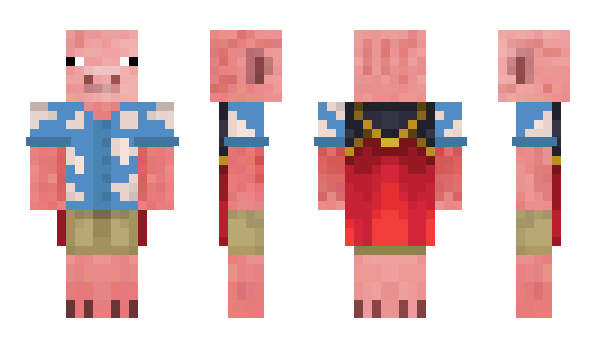 Minecraft skin LunicaMucika