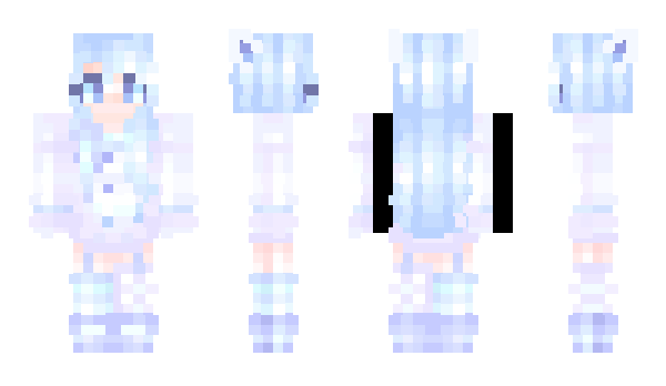 Minecraft skin Dark_Vixen