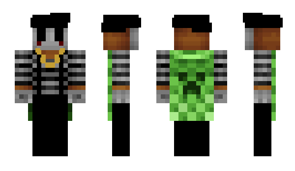 Minecraft skin kysi