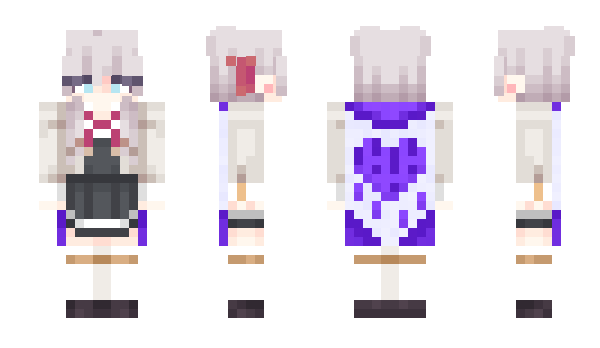 Minecraft скин по нику LuneYumide