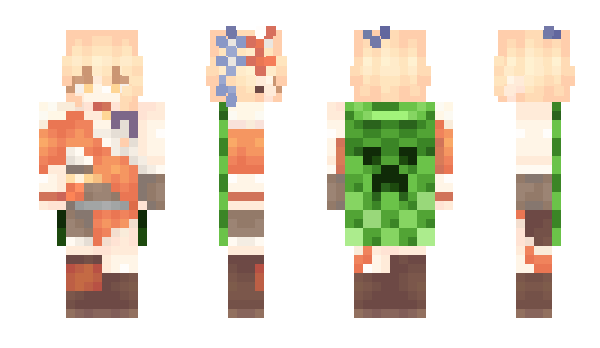 Minecraft skin kaitsue