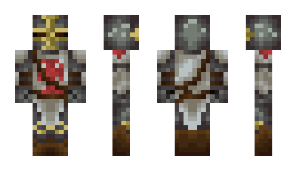 Minecraft skin TheCrusader