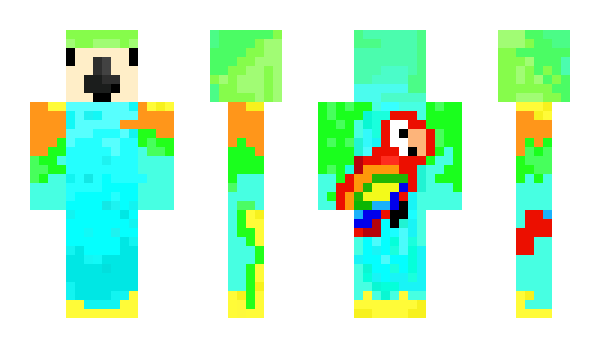 Minecraft скін по ніку Theobalbird