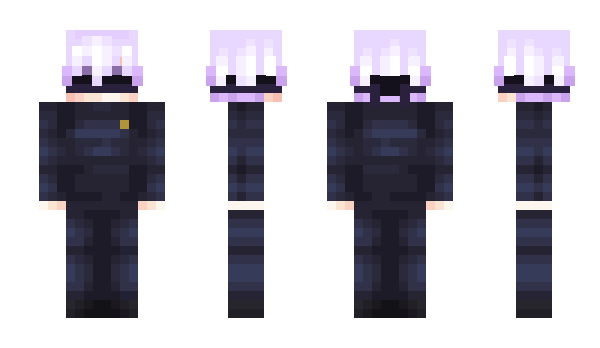 Minecraft skin GojoGyatoru