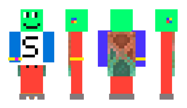 Minecraft skin Shkybyd