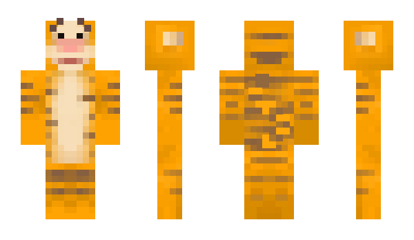 Minecraft skin Tiger356