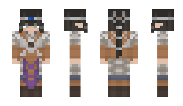 Minecraft skin pennate