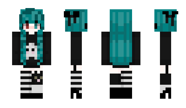 Minecraft skin Hanabi_Jinxed