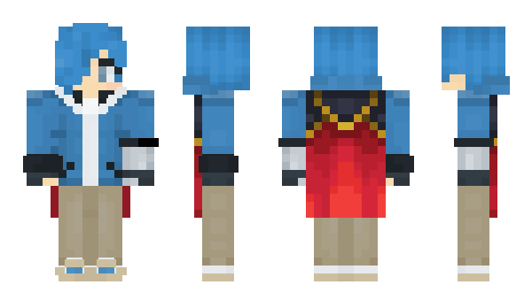 Minecraft скин по нику CaptainLucyCZ