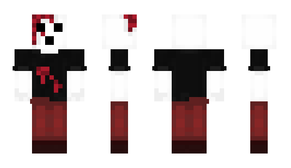 Minecraft skin bloodyghost