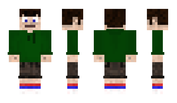 Minecraft skin DordTrain