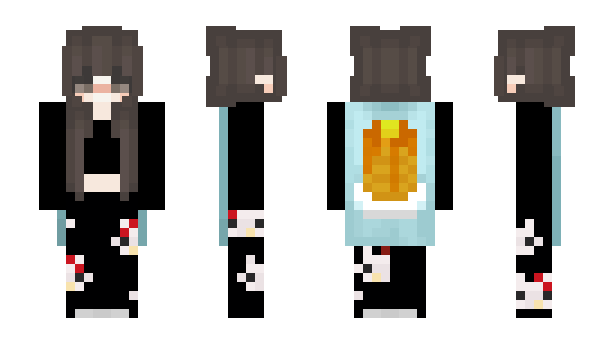 Minecraft скін по ніку Mone4ka