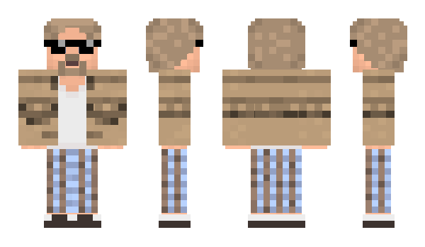 Minecraft skin Tigerak