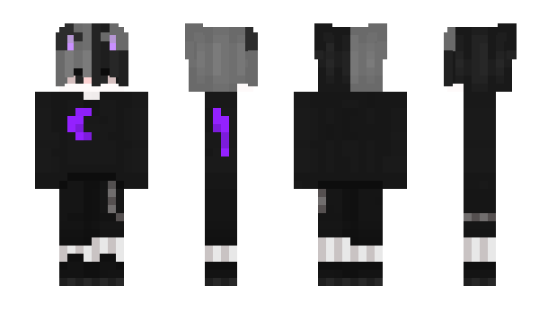 Minecraft skin KageCat