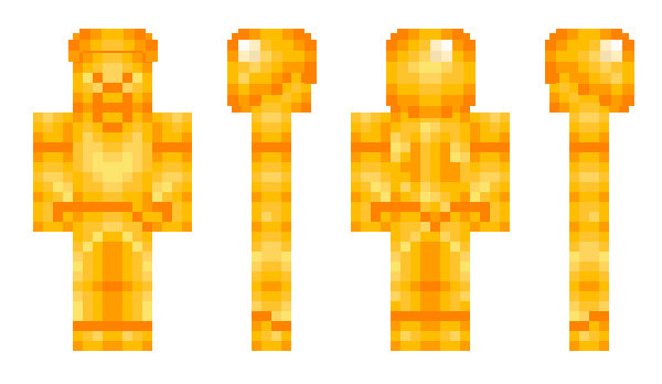 Minecraft skin I_Gold