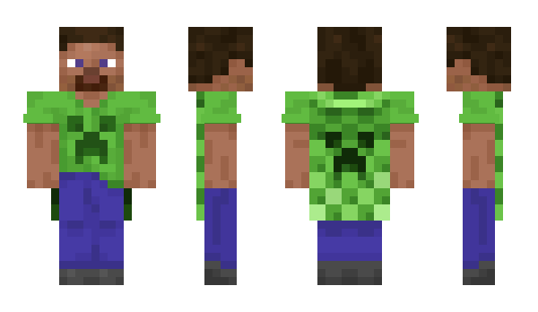 Minecraft skin AnniversaryCape