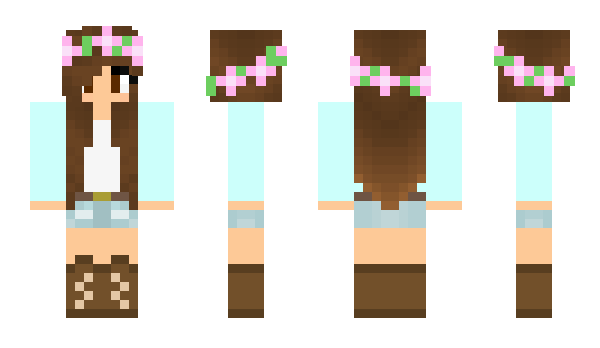 Minecraft skin Puddle_Foot