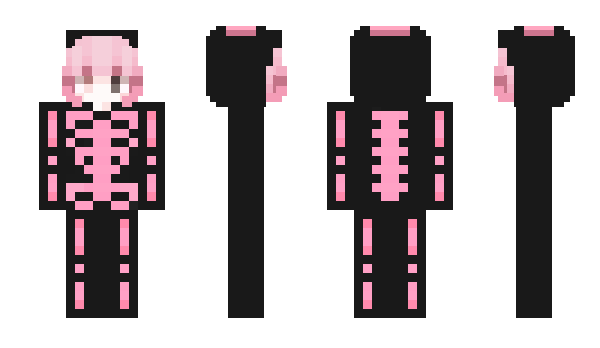 Minecraft skin SpookyAzalea