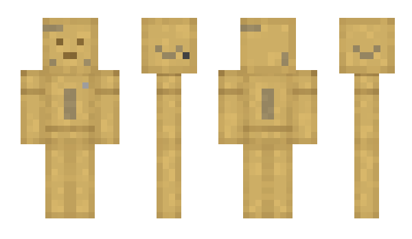 Minecraft skin curau