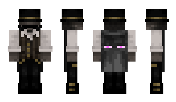 Minecraft skin TopHatimus