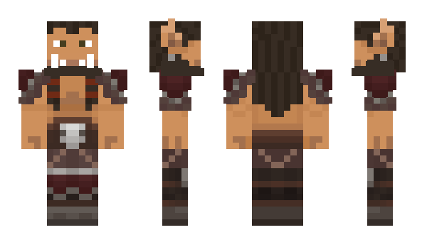 Minecraft skin Thunderer