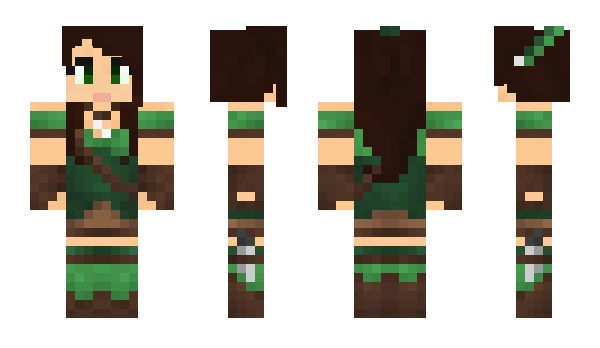 Minecraft skin lilianraquel