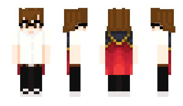 Minecraft skin Tealovindude