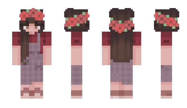 Minecraft skin Minty_Rose_