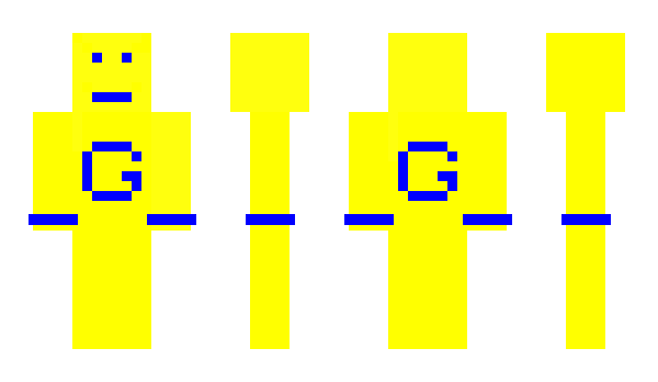 Minecraft скін по ніку Gold_007