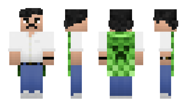 Minecraft skin Greenok