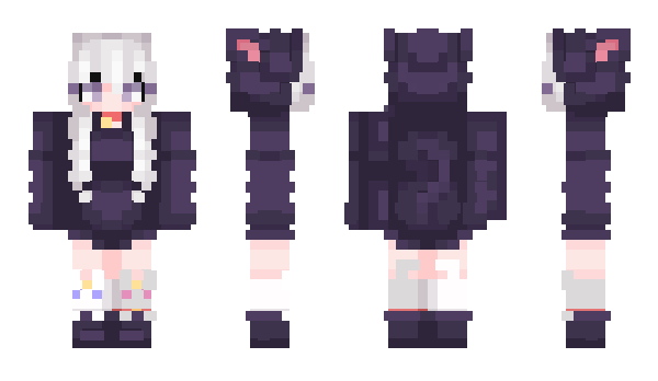 Minecraft skin moon_luna0630