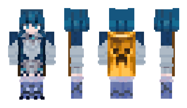 Minecraft скін по ніку Meteian