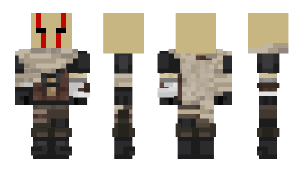 Minecraft skin Redgan