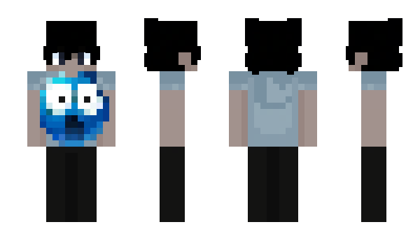 Minecraft скін по ніку Hiacyntaa